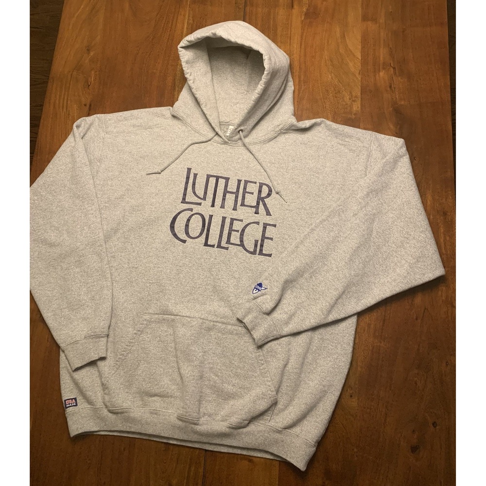 Vintage Luther College Sweatshirt Mens XL Cotton Exchange Crewneck USA Made 90s